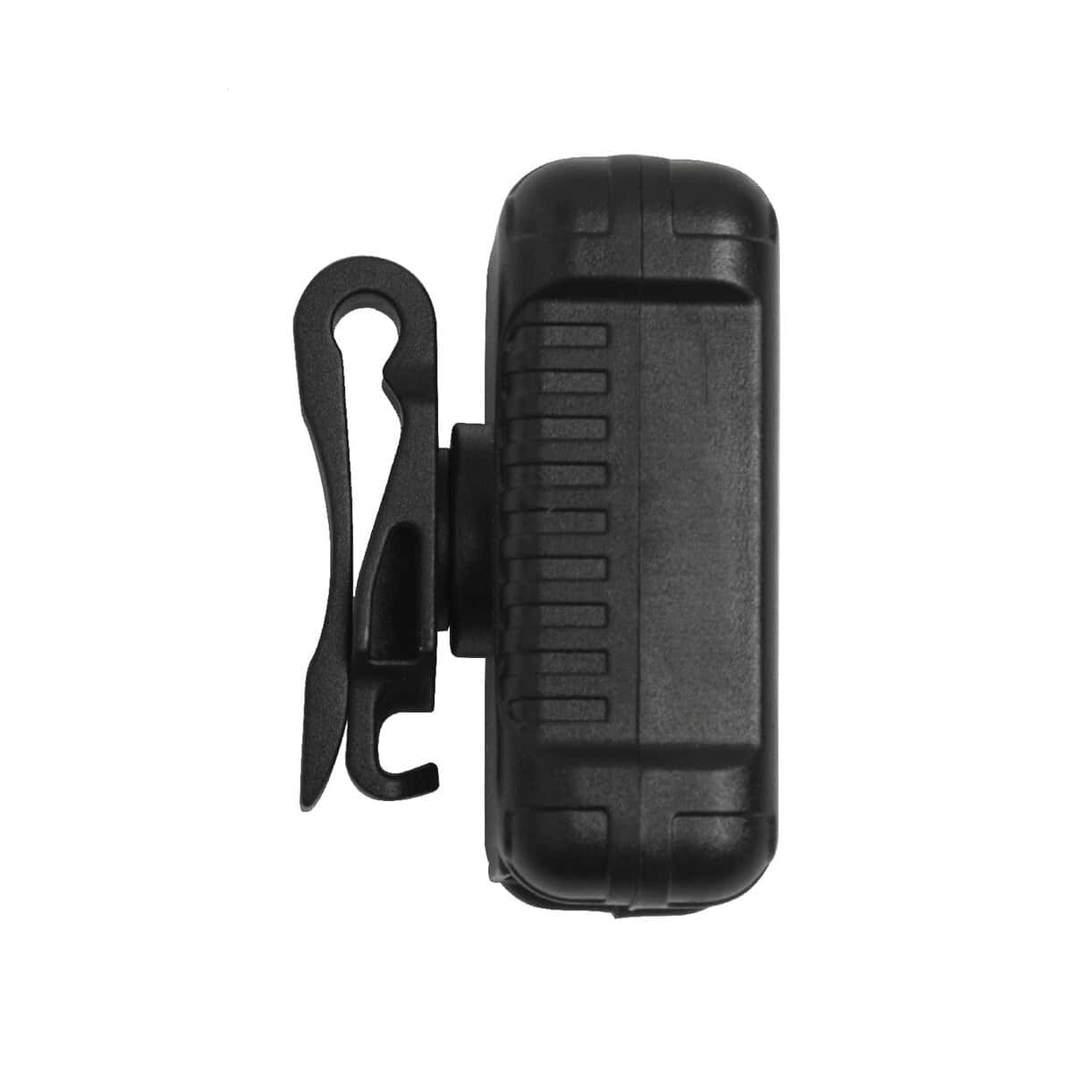 Gadżety rowerowe z logo – cobik zestaw lampek rowerowych z możliwością ładowania AP864103-10__G 1. Przenośny lusterko rowerowe z klipsem i obudową, akcesoria outdoorowe.