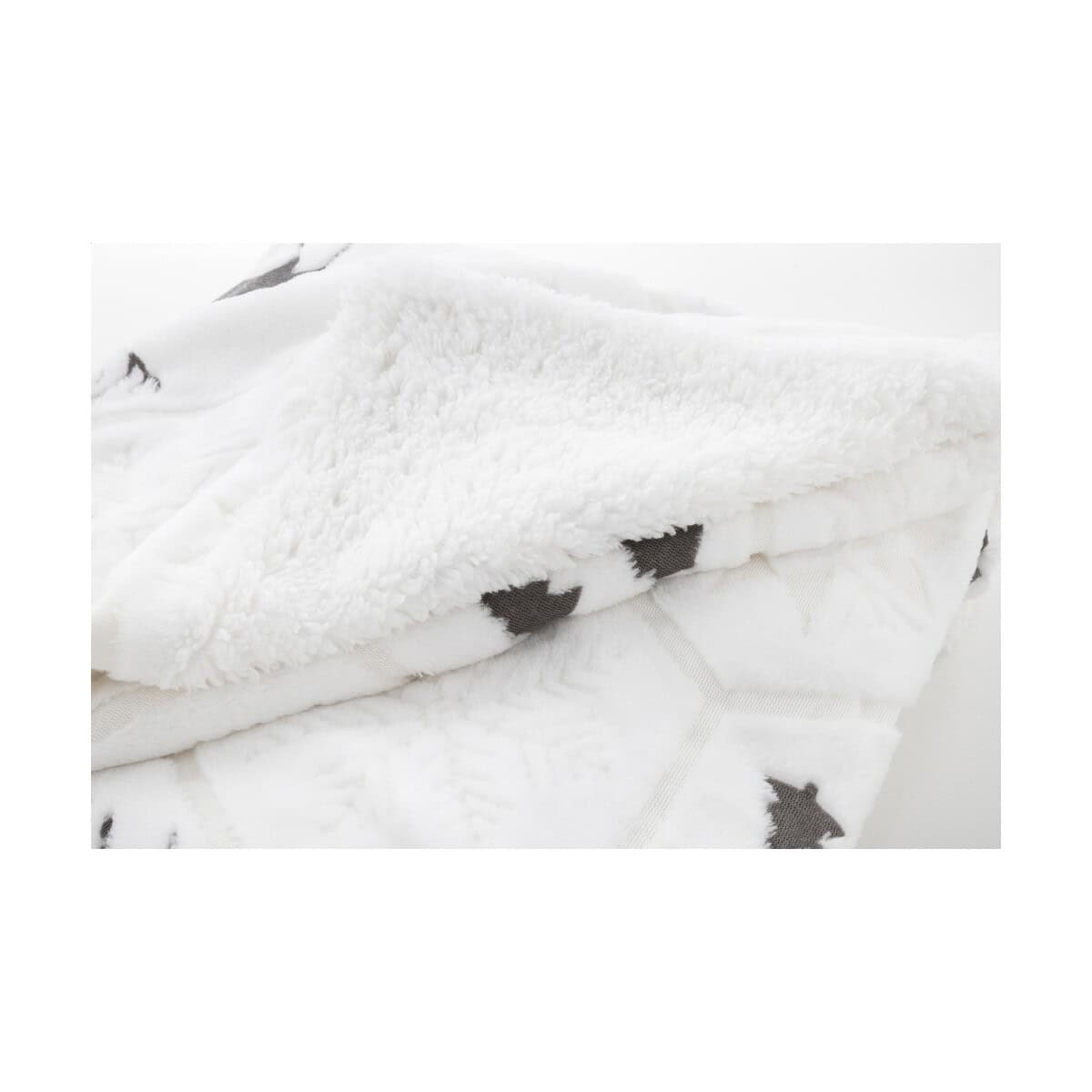 Gadżety świąteczne z logo – arsunda koc świąteczny rpet AP861014-77__CU Prześcieradło z miękkiego mikrofibry, komfort i ciepło na co dzień.