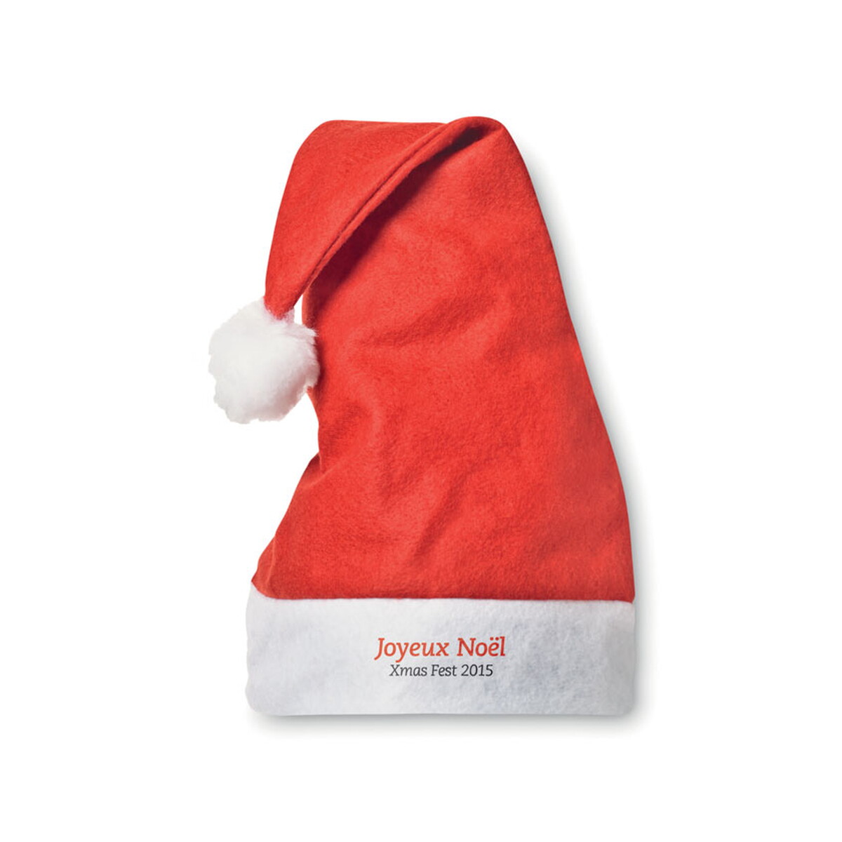 Gadżety świąteczne z logo – świąteczna czapka bono cx1015-05-print Świąteczna czapka BONO cx1015-05-print