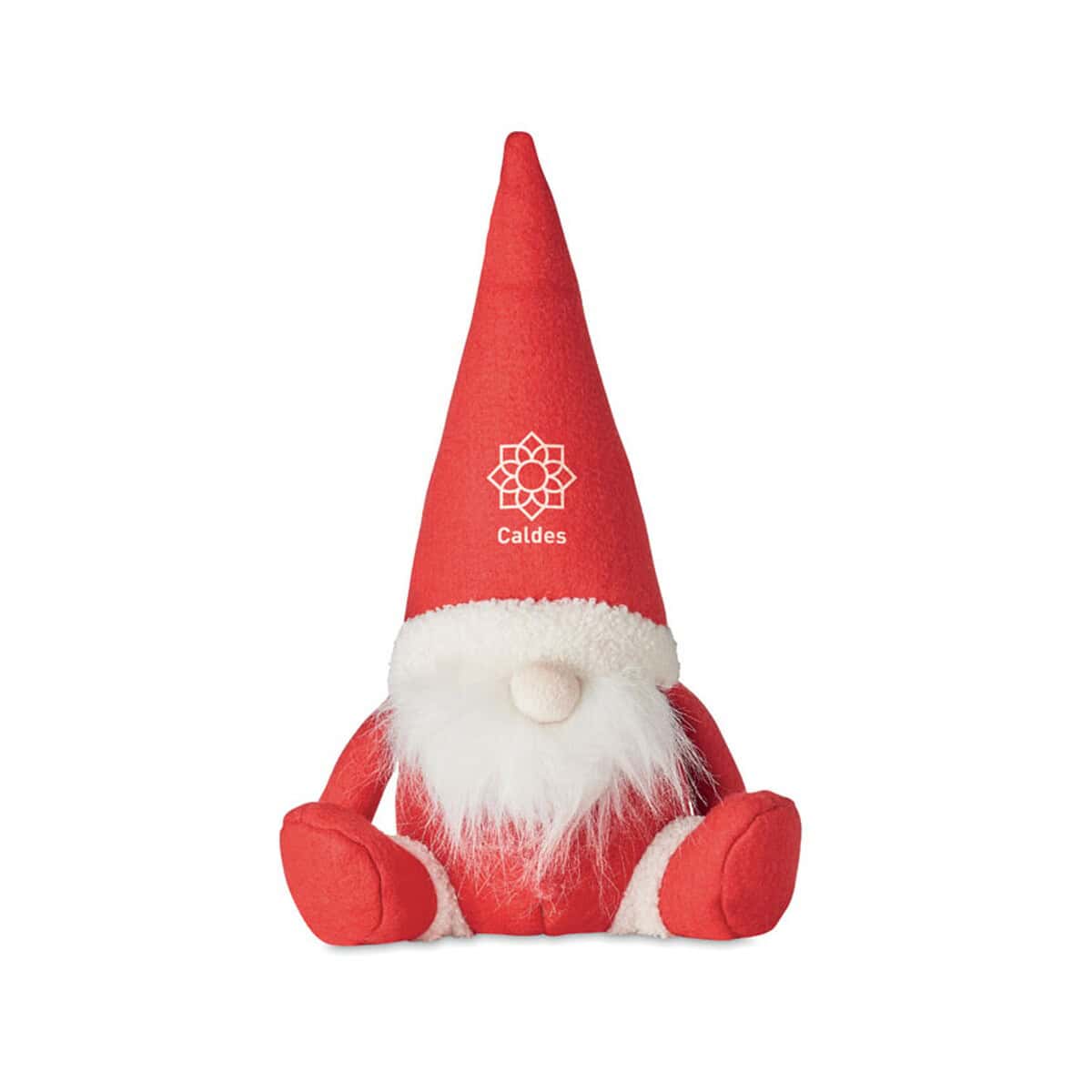 Gadżety świąteczne z logo – świąteczny krasnal, filc dwarf cx1482-05-print Czarownica z czapki dekoracyjnej z logo, świąteczne gadżety promocyjne na Boże Narodzenie.