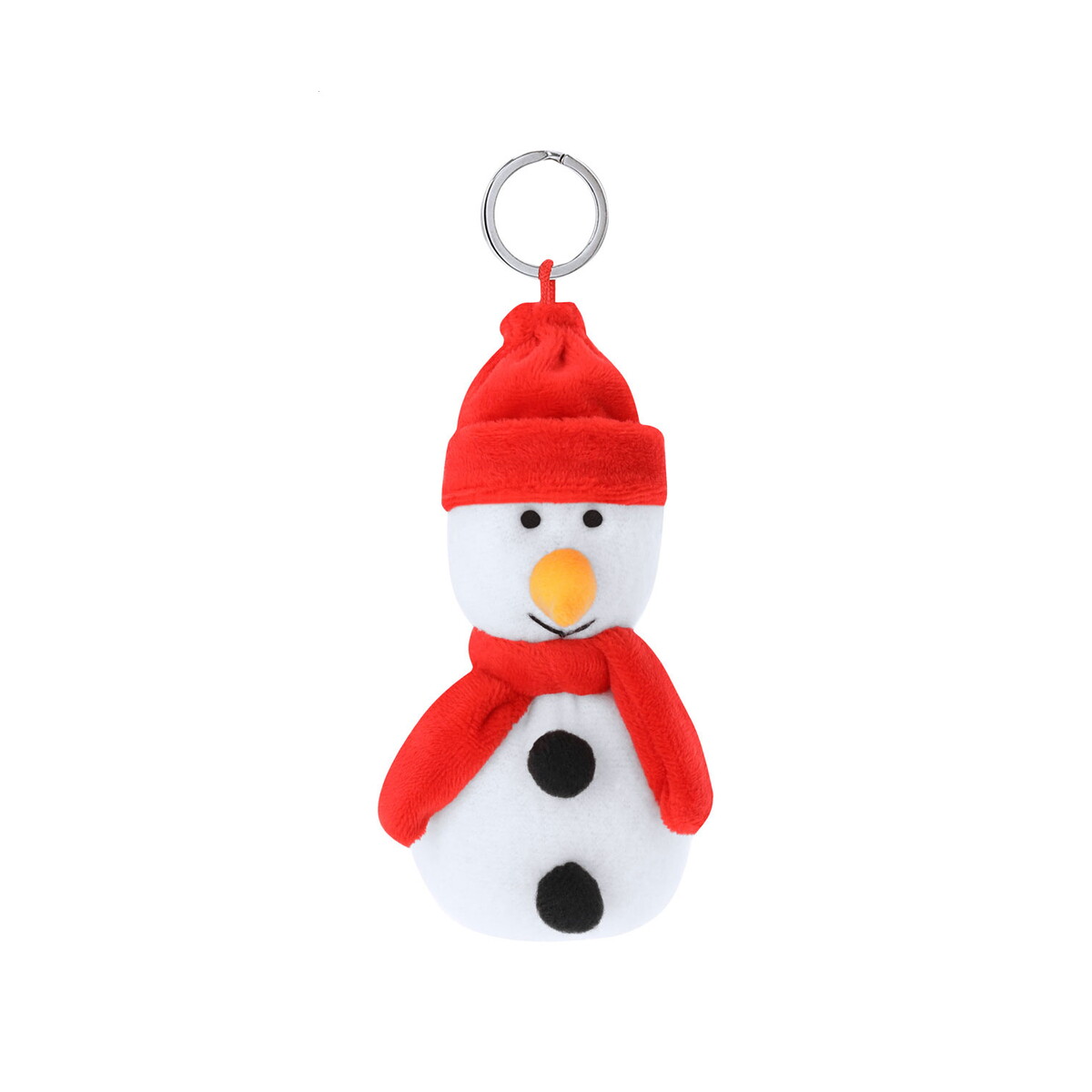 Gadżety świąteczne z logo – velin świąteczna zabawka pluszowa, bałwan AP735452-B Velin świąteczna zabawka pluszowa, bałwan AP735452-B