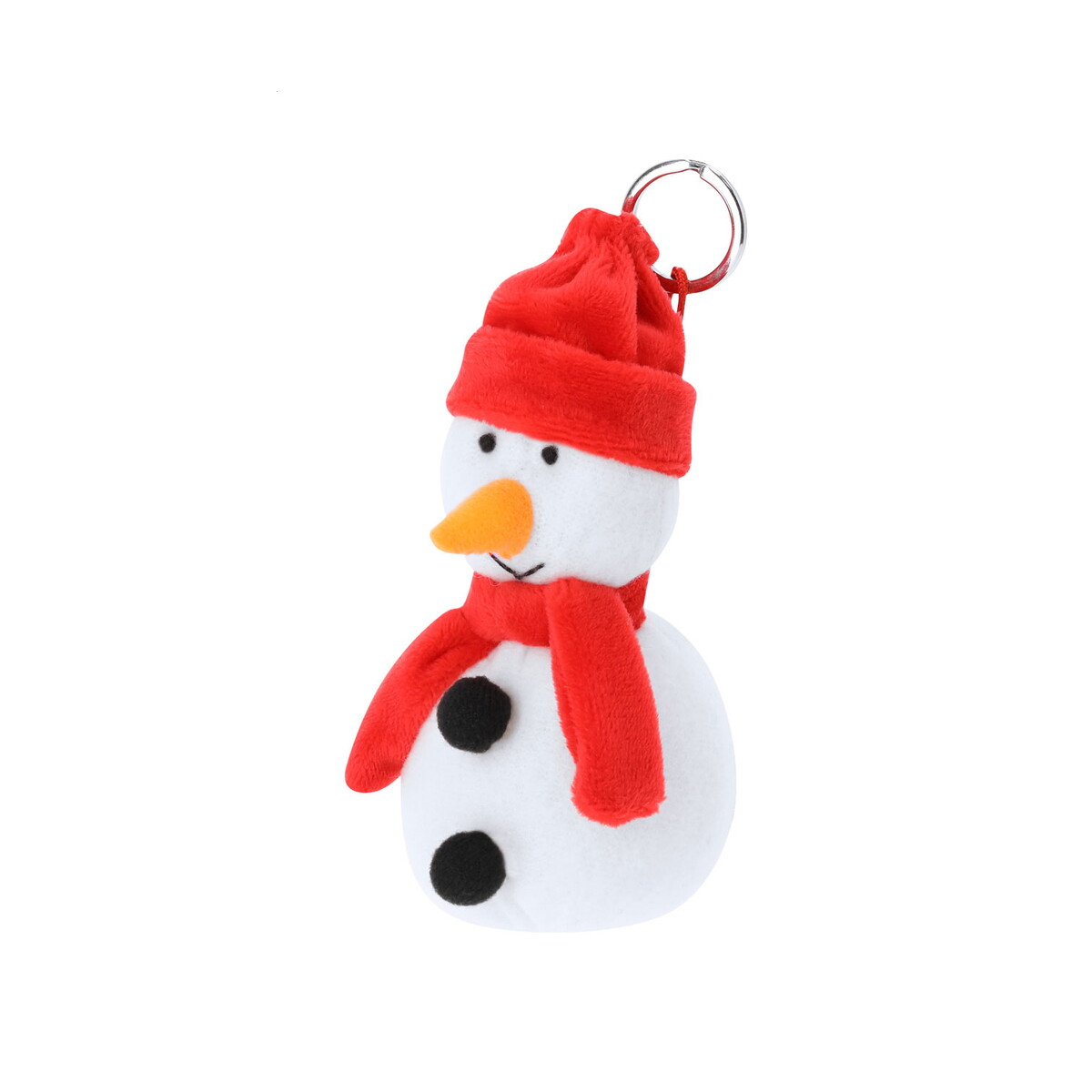 Gadżety świąteczne z logo – velin świąteczna zabawka pluszowa, bałwan AP735452-B__A Velin świąteczna zabawka pluszowa, bałwan AP735452-B__A