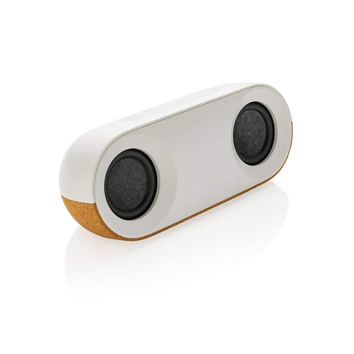 Gadżet personalizowany z logo, głośnik Bluetooth, akcesoria reklamowe.