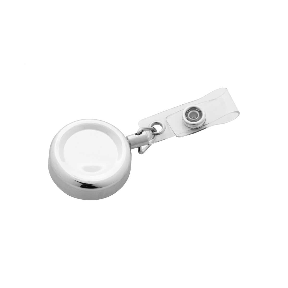 Identyfikatory z logo – backstage ski pass / zawieszka na identyfikator AP800107-21__A Brelok z klipsem do identyfikatorów i kart, elegancki i praktyczny gadżet biurowy.