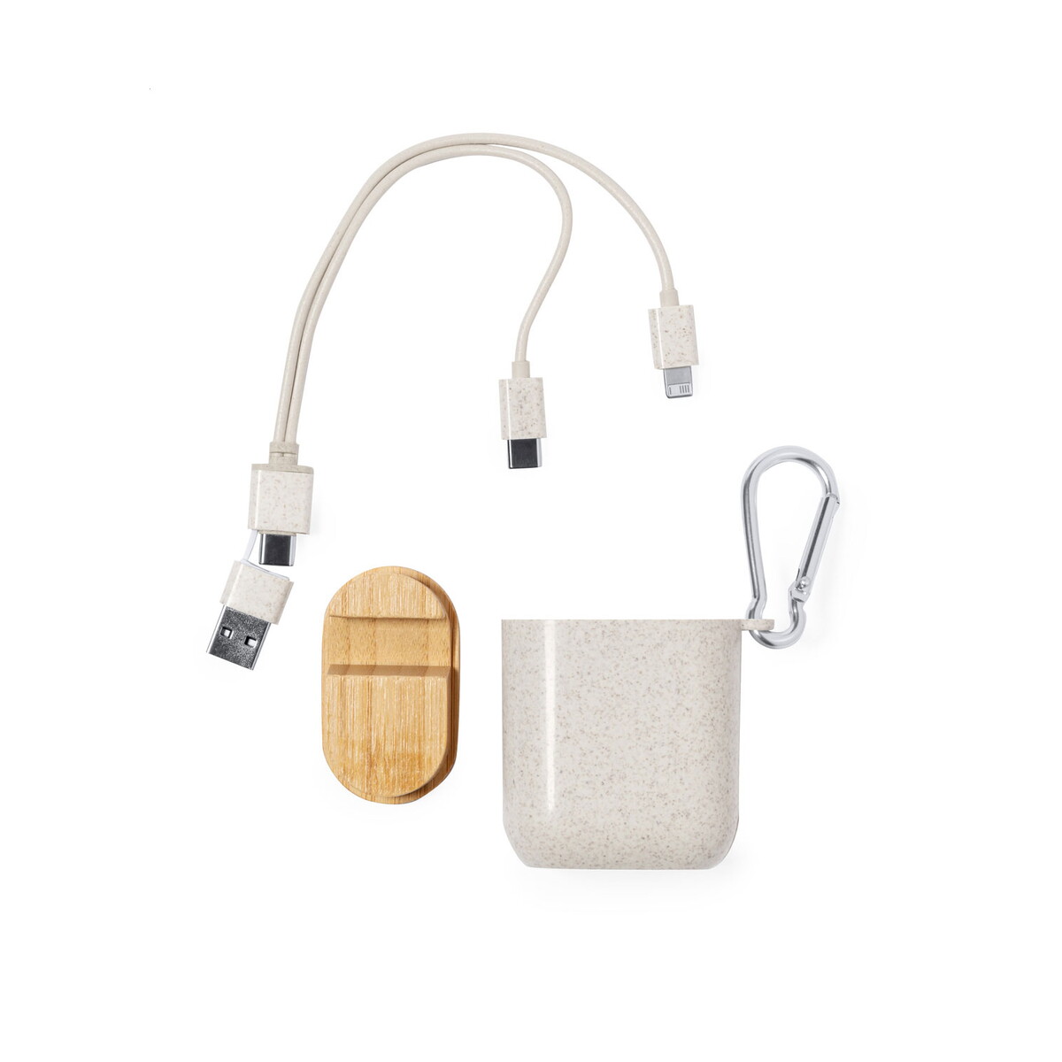 Kable USB z logo – nitida kabel usb do ładowania AP733379-00__B Nitida kabel USB do ładowania AP733379-00__B