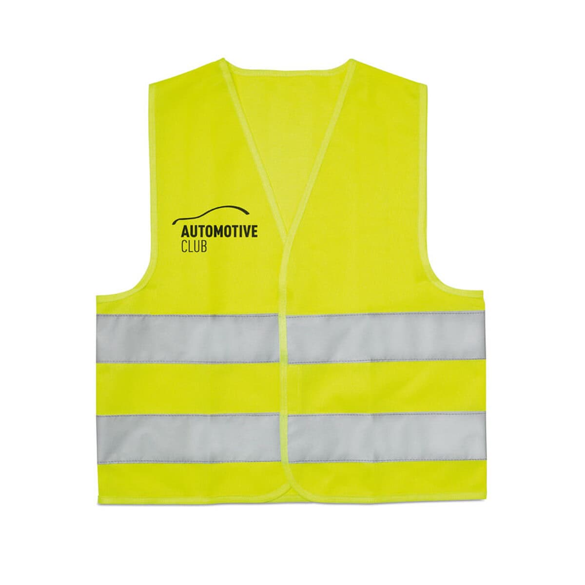 Kamizelki z logo – kamizelka odblask dla dzieci mini visible mo7602-08-print Żółta odblaskowa kamizelka z logo