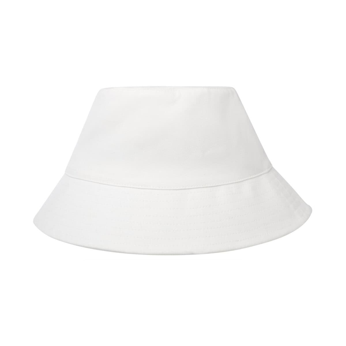 Kapelusze z logo – kapelusz przeciwsłoneczny wicklow z materiałów z recyklingu 3868601_f1 Biała czapka z daszkiem na gadżety reklamowe i promocyjne.