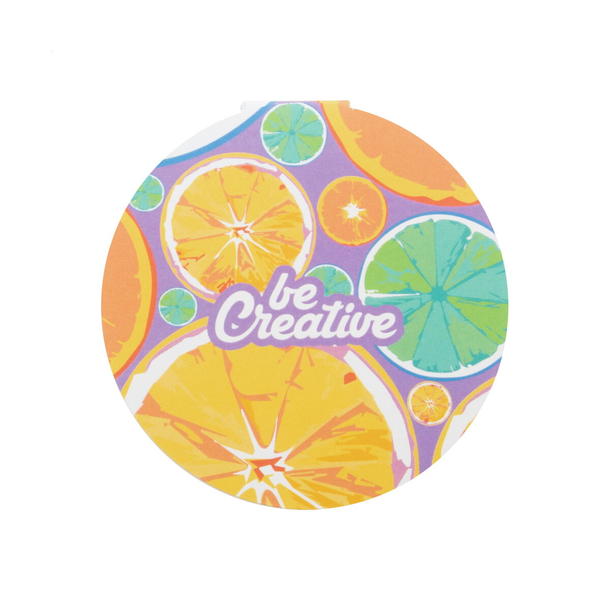 Karteczki samoprzylepne z logo – creastick circle personalizowany notatnik z kartkami samoprzylepnymi AP716760__BC2 CreaStick Circle personalizowany notatnik z kartkami samoprzylepnymi AP716760__BC2