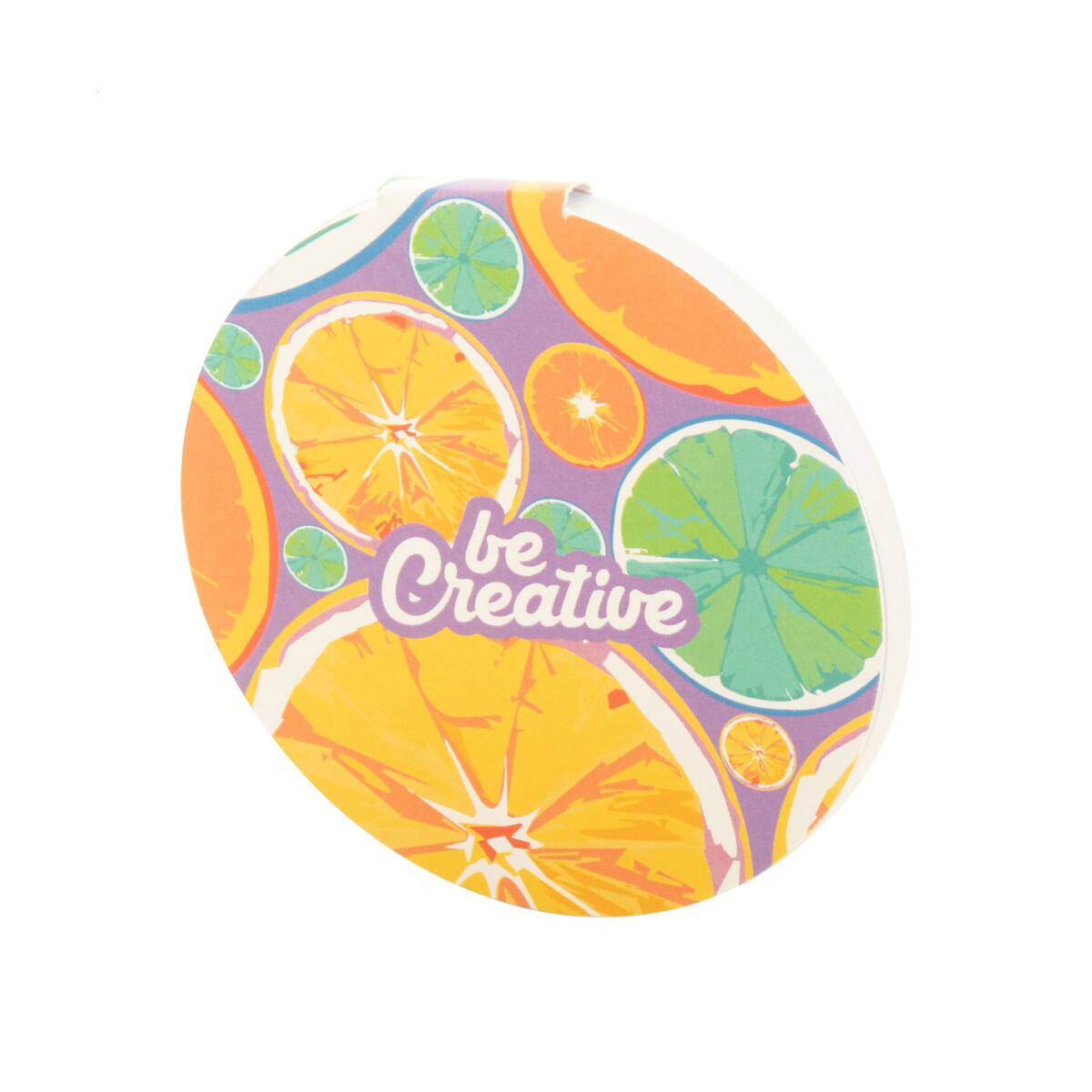 Karteczki samoprzylepne z logo – creastick circle personalizowany notatnik z kartkami samoprzylepnymi AP716760__BC4 CreaStick Circle personalizowany notatnik z kartkami samoprzylepnymi AP716760__BC4