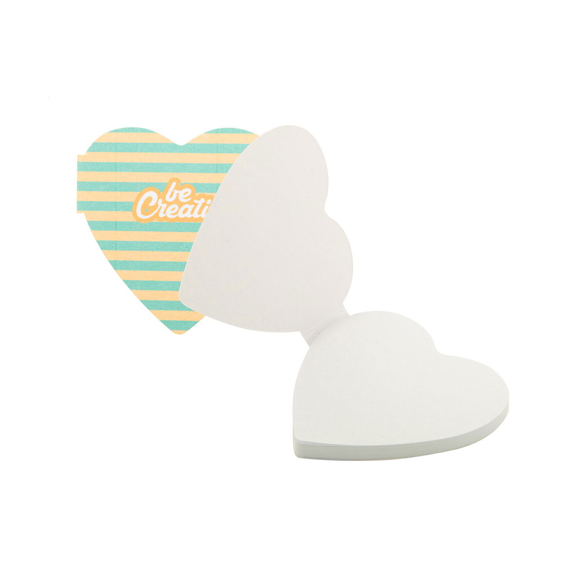 Karteczki samoprzylepne z logo – creastick seed heart personalizowane karteczki samoprzylepne AP716825 CreaStick Seed Heart personalizowane karteczki samoprzylepne AP716825