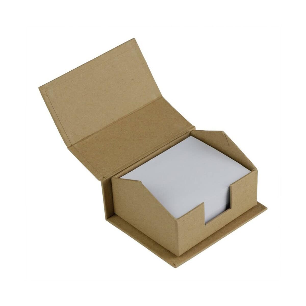 Karteczki samoprzylepne z logo – zestaw do notatek „domek”, notatnik, karteczki samoprzylepne | oliver V2776.0-00_AAA02 1. Pudełko na gadżety z kartonu z białymi karteczkami, ekologiczne opakowanie promocyjne.