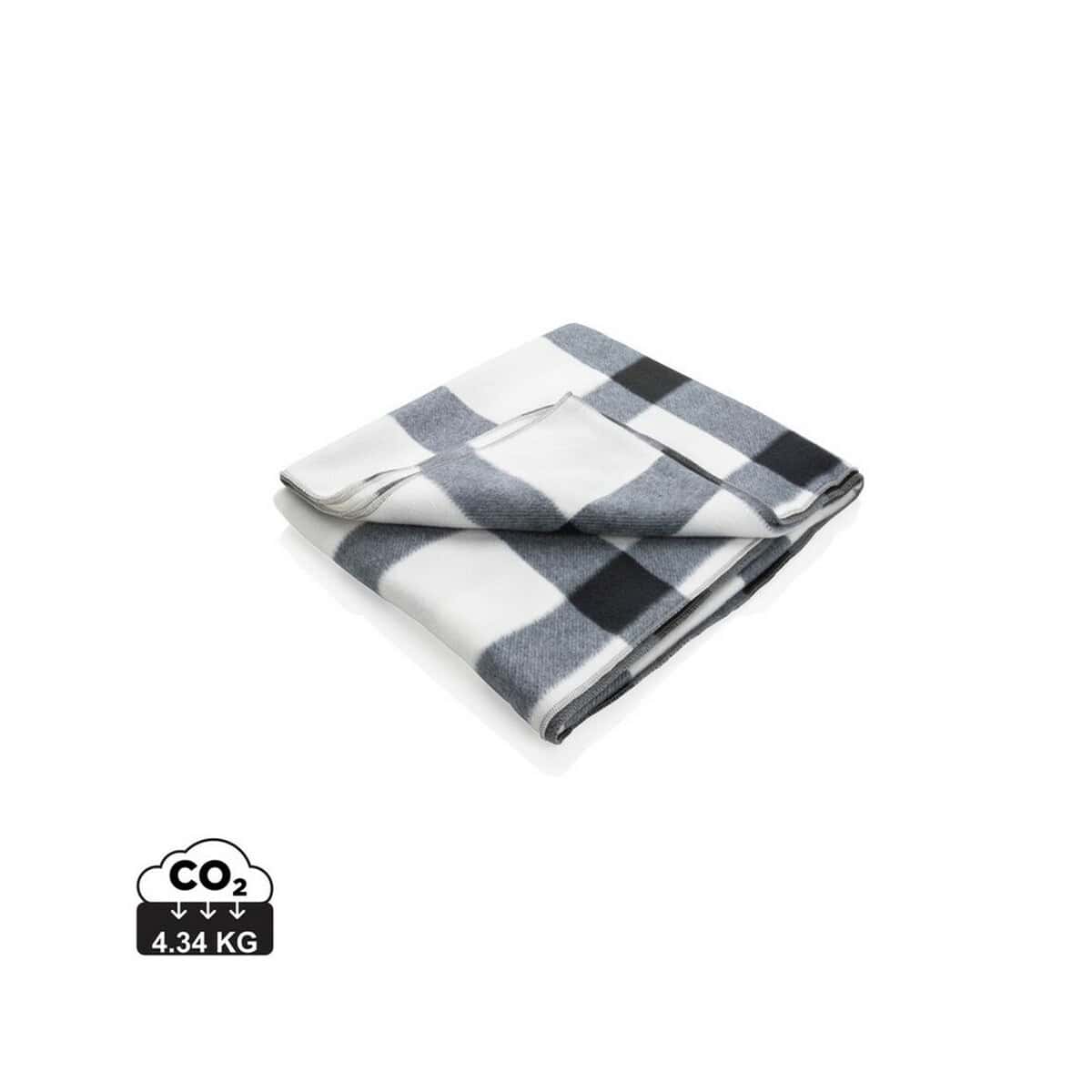 Miękka chusta w kratkę, idealna na prezent, z niskim emisją CO2, Ekologiczna, elegancka i funkcjonalna.