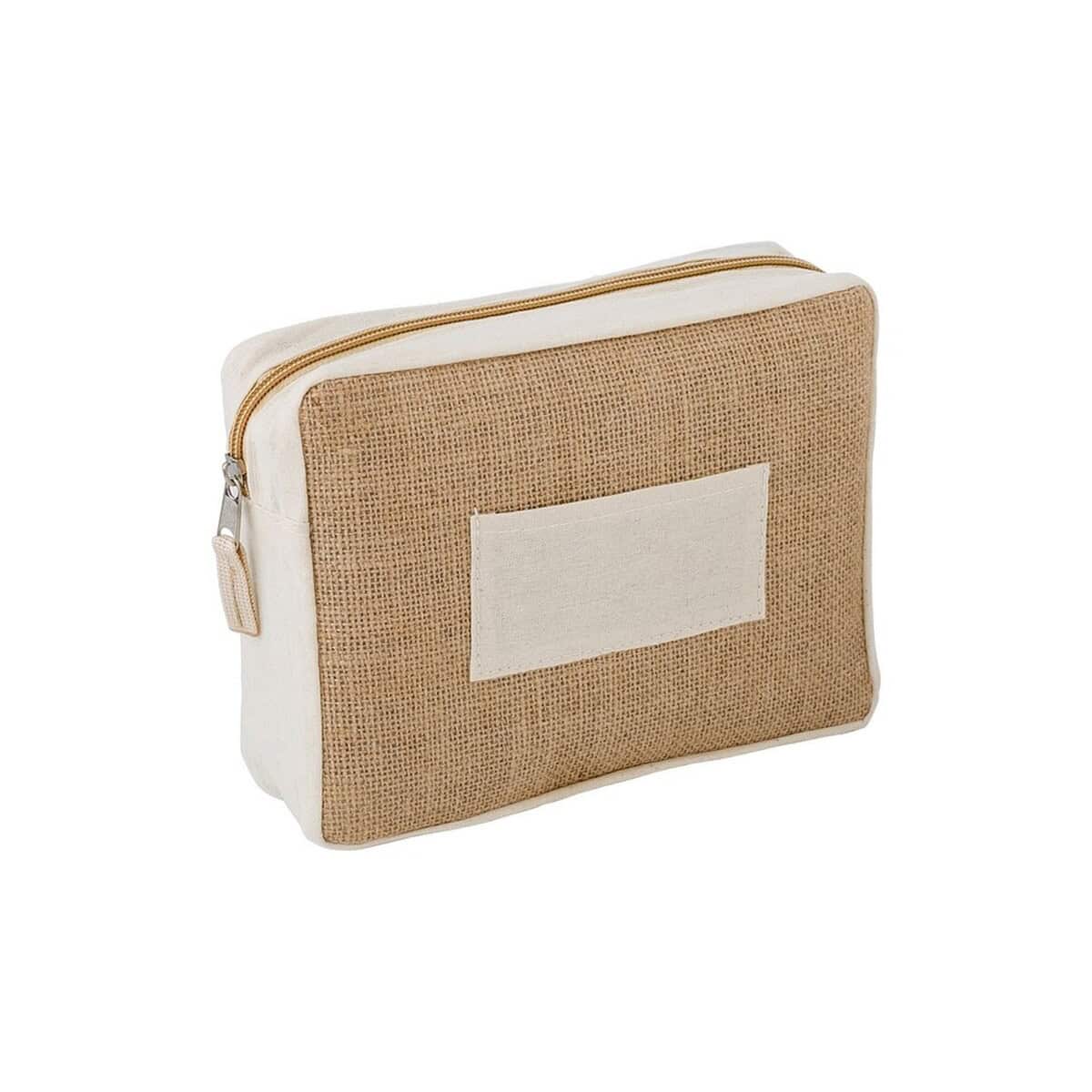 Kratka na gadżety z naturalnej tkaniny, biurowa torba na dokumenty, elegancki organizer.