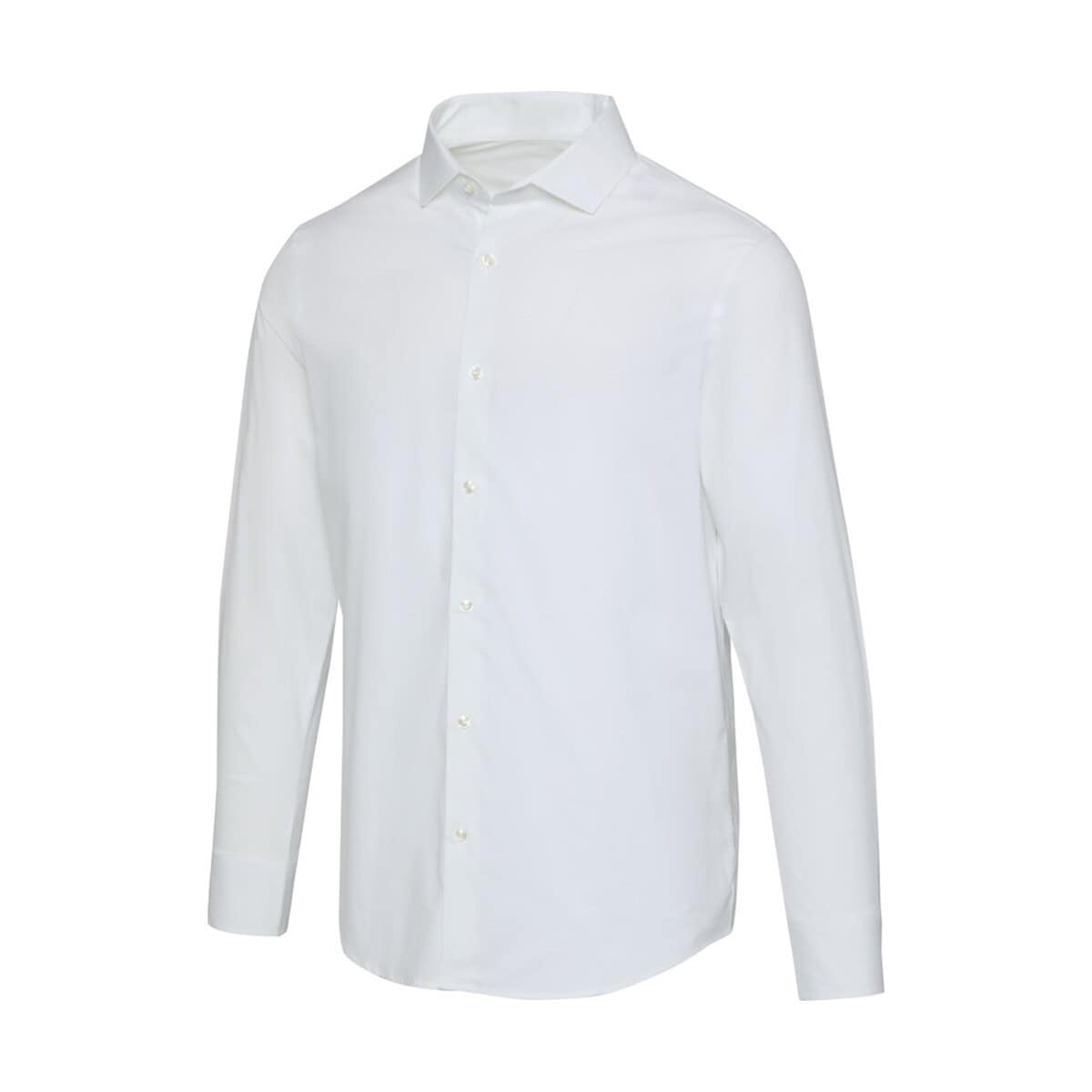 Koszule z logo – camelian koszula męska z popeliny 3950201 Biała koszula biznesowa na okazje firmowe i imprezy integracyjne.