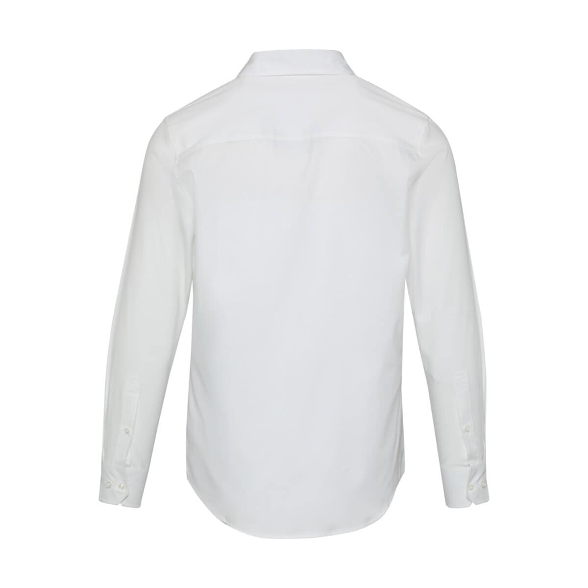 Koszule z logo – citrine koszula męska z bawełny twill 3950401_b1 Biała koszula męska z długim rękawem, elegancka koszula biznesowa, idealna na formalne okazje.