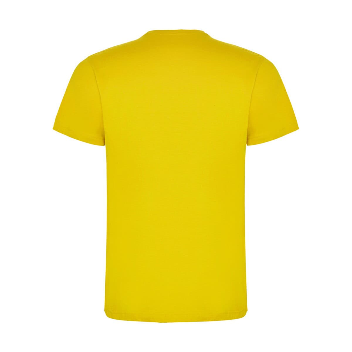 Koszulki z logo – dogo koszulka dziecięca premium z krótkim rękawem k65021b_b1 Żółta koszulka promocyjna z nadrukiem do gadżetów reklamowych na Gadzety.pl.