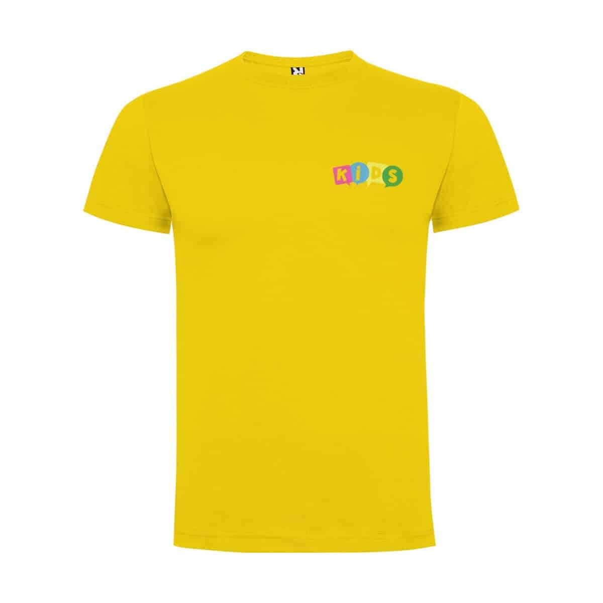 Koszulki z logo – dogo koszulka dziecięca premium z krótkim rękawem k65021b_sp_y1 Kolorowa koszulka dziecięca.