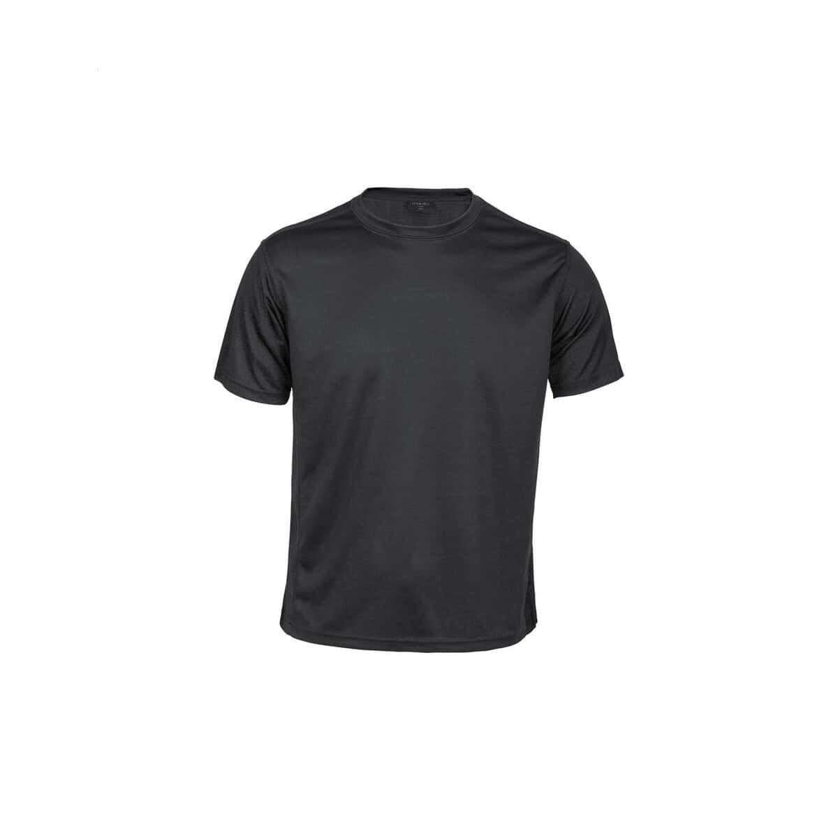 Koszulki z logo – ekle koszulka sportowa/t-shirt AP781303-10_M Koszulka sportowa czarna, idealna do nadruków i gadżetów promocyjnych.