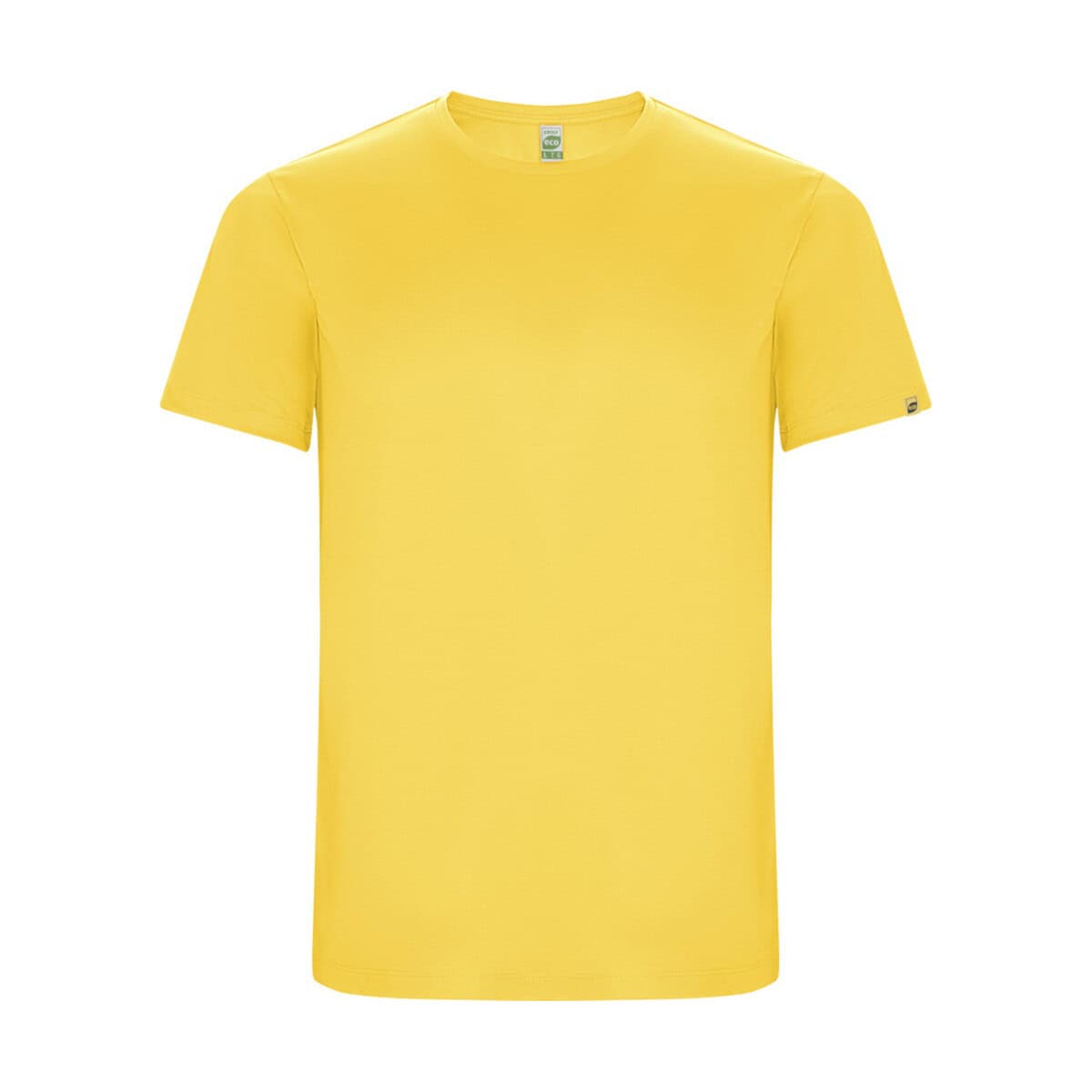 żółta koszulka t-shirt ekologiczny dla firm i klientów indywidualnych na gadzety.pl.