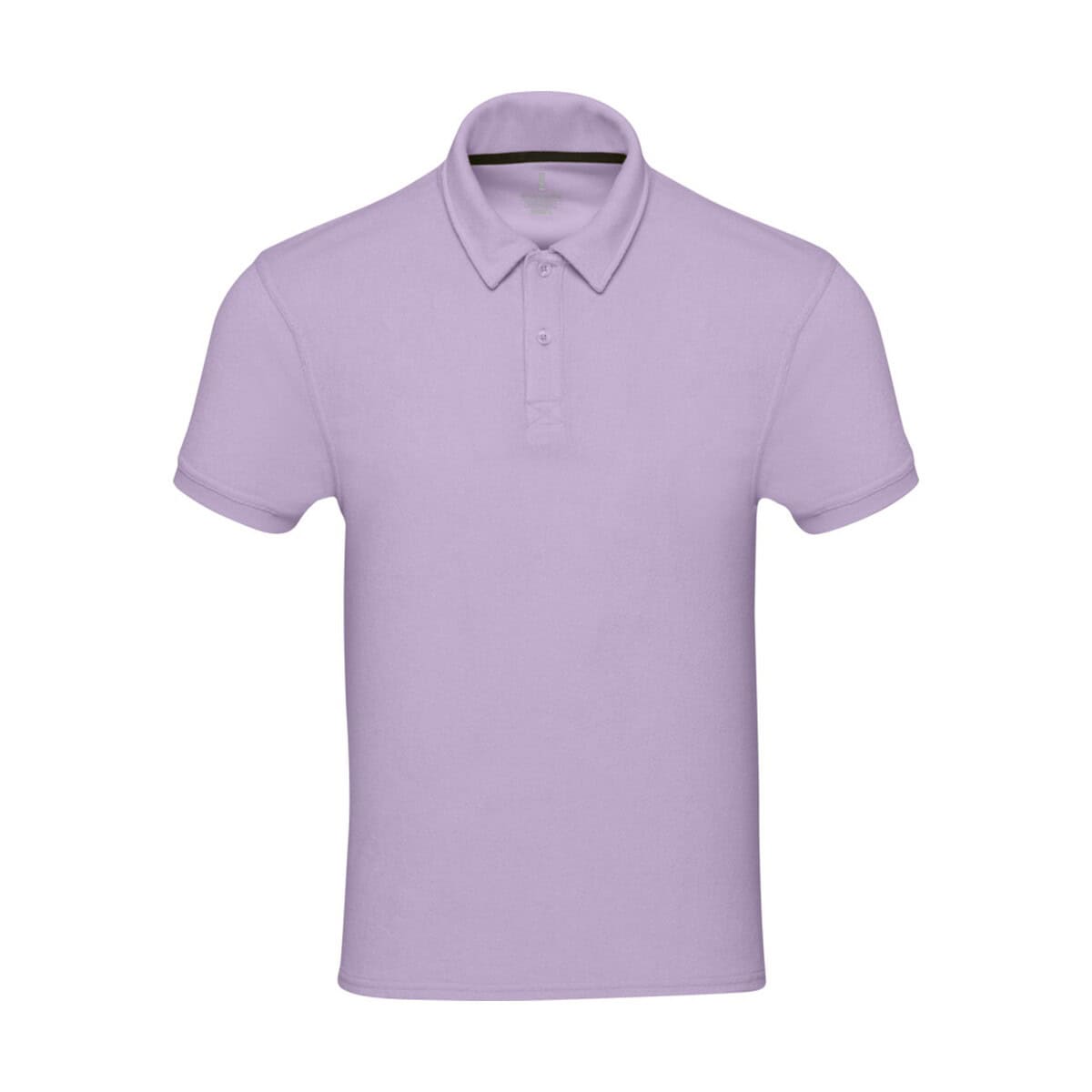 Koszulki z logo – koszulka polo akoya, unisex, z materiału frotte z recyklingu 3754435_f1 Koszulka polo w jasnofioletowym kolorze, idealna do personalizacji na gadżetach.