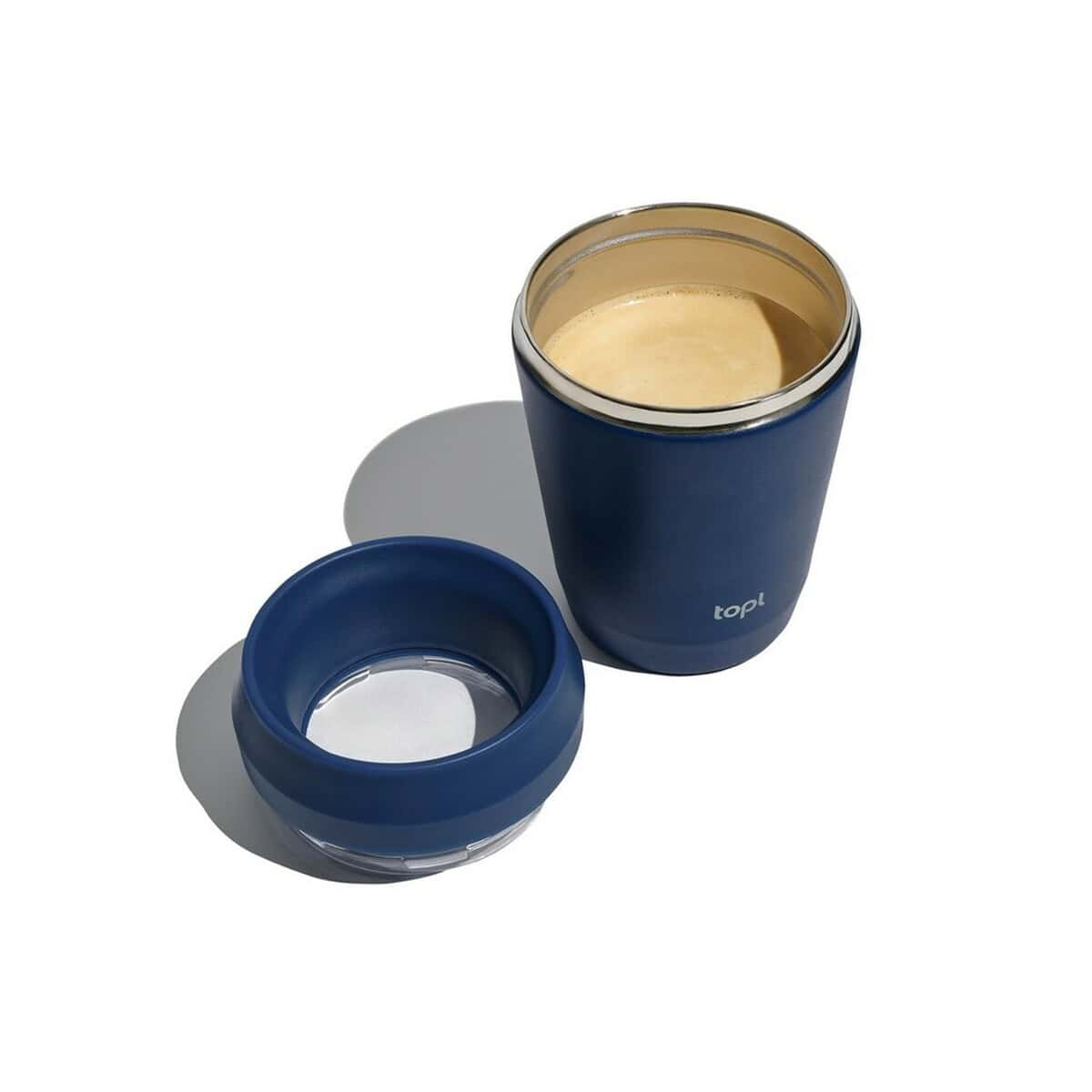 Kubki termiczne z logo – kubek termiczny 235 ml topl VTO02-04_RBTGS8NA__B_2 Butelka termiczna z pokrywką, personalizowana z logo, elegancki design dla firm i prezentów korporacyjnych.