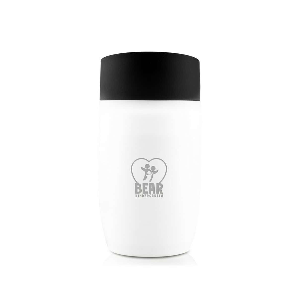 Kubki termiczne z logo – kubek termiczny 330 ml air gifts | stephanie V6964-02_ILG01 1. Butelka termo z nadrukiem Bear Children's Garden, idealna dla przedszkolaków.