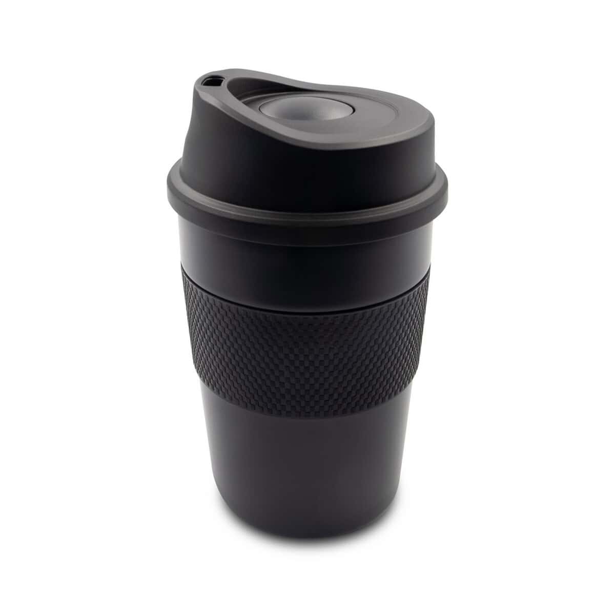 Kubki termiczne z logo – kubek termiczny 350 ml exclusive collection | adina V1428-03_AAA01 1. Kubek termiczny czarny z logo na prezent lub gadżet reklamowy.