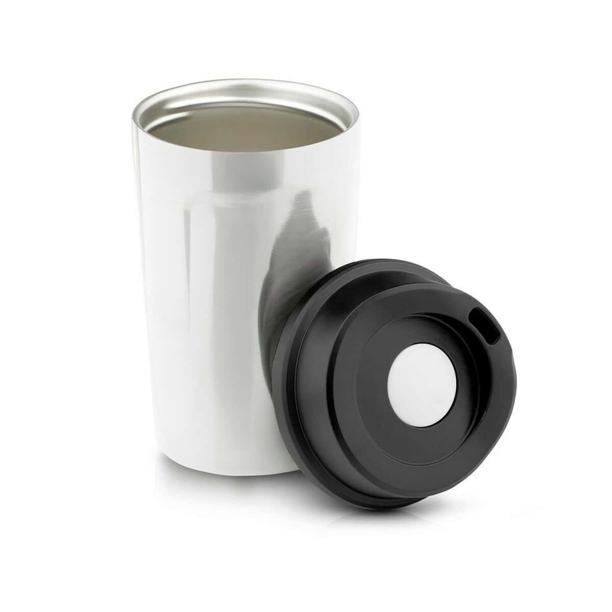 Kubki termiczne z logo – kubek termiczny 400 ml air gifts | susan V0754-02_AAA05 Butelka termiczna z korkiem na wynos, gadżet promocyjny, personalizowany kubek na prezent.