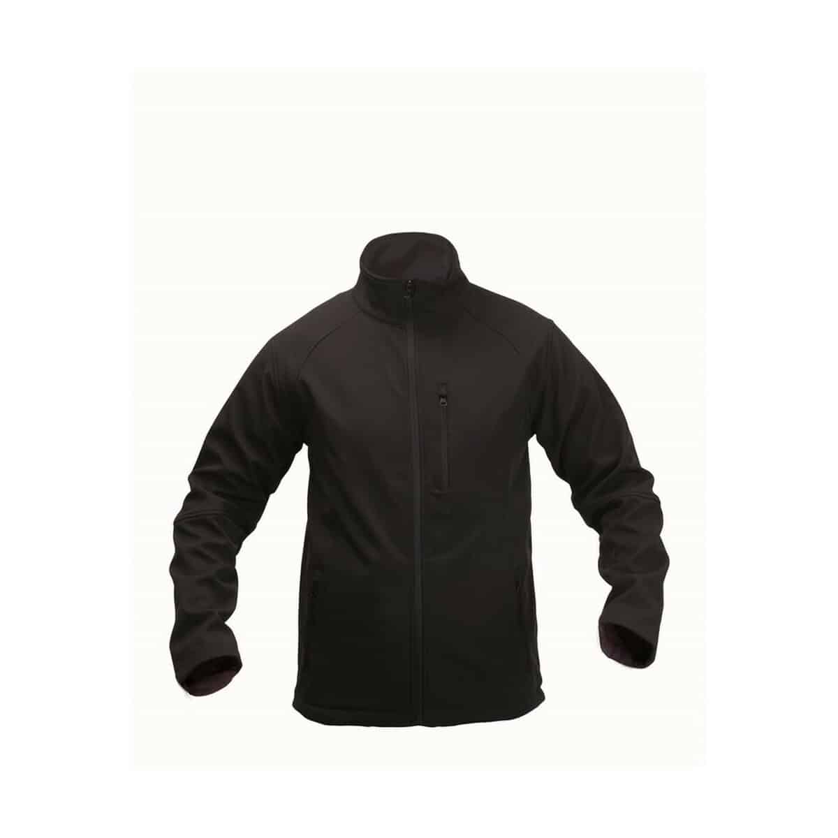 Kurtki z logo – wodoodporna i oddychająca kurtka V7123-03_AAA01 Uniwersalna kurtka softshell, idealna na chłodne dni, z praktycznymi kieszeniami.