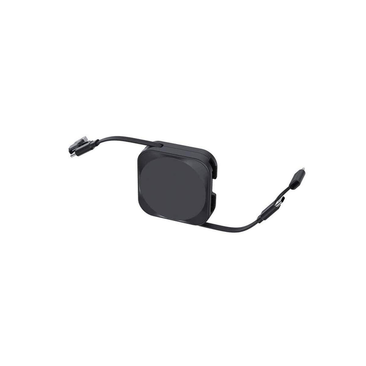 Ładowarki z logo – ładowarka 100w, stojak na telefon urban vitamin san jose P302.7201__B_14 Przenośny powerbank do ładowania urządzeń elektronicznych z kablem USB-C i USB-A.