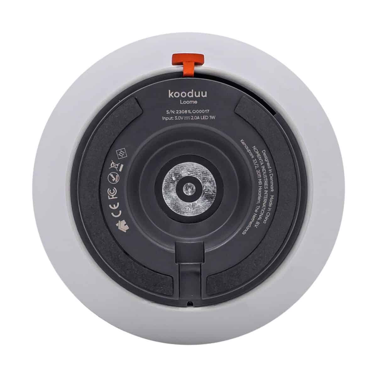 Lampki na biurko z logo – kooduu loome przenośna lampa 12445701_d2 Metalowa podkładka pod kubek z logo gadżetów reklamowych.