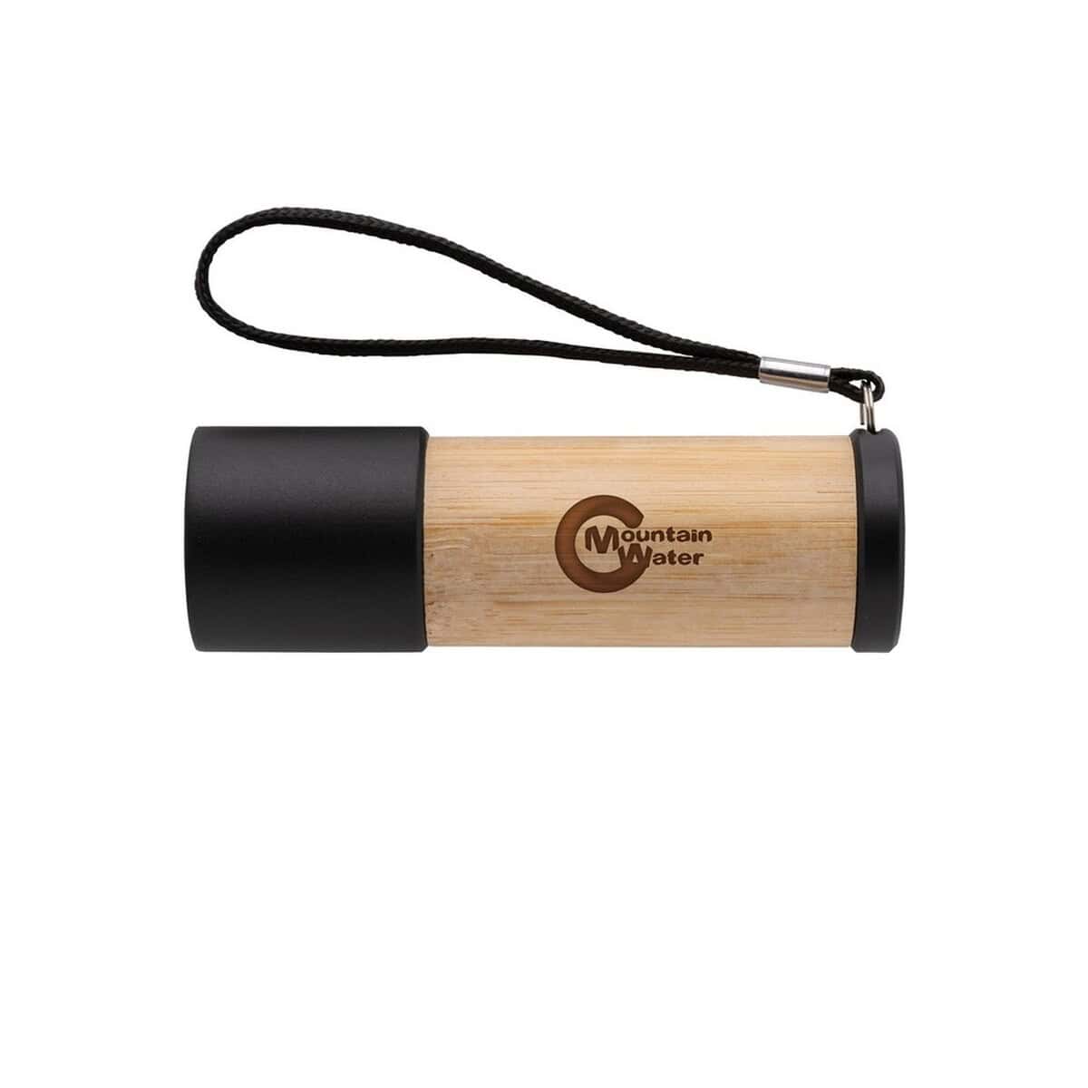 Latarki z logo – latarka P513.379__D_100 Szkło termiczne z logiem Mountain Water, personalizowany gadżet na prezent.