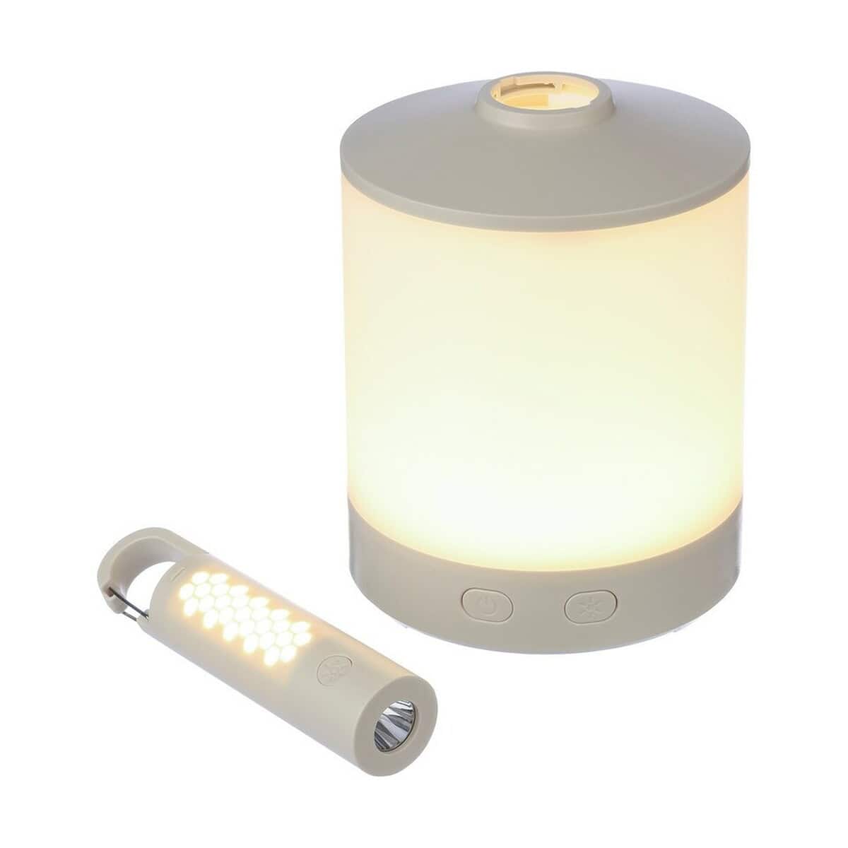 Lampka nocna z funkcją lampy LED i przenośnym czujnikiem, idealna na prezent lub do domu.