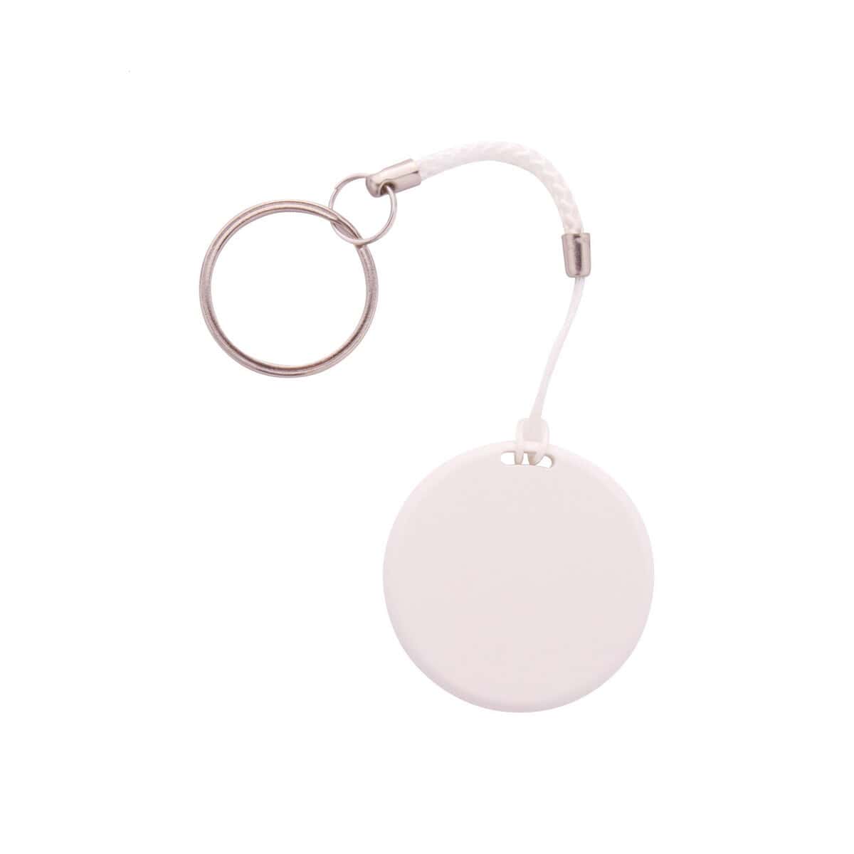 Lokalizatory kluczy z logo – findit bezprzewodowa wyszukiwarka kluczy AP800522-01__B 1. Kluczyk z naklejką promocyjną i brelokiem reklamowym na grawer.