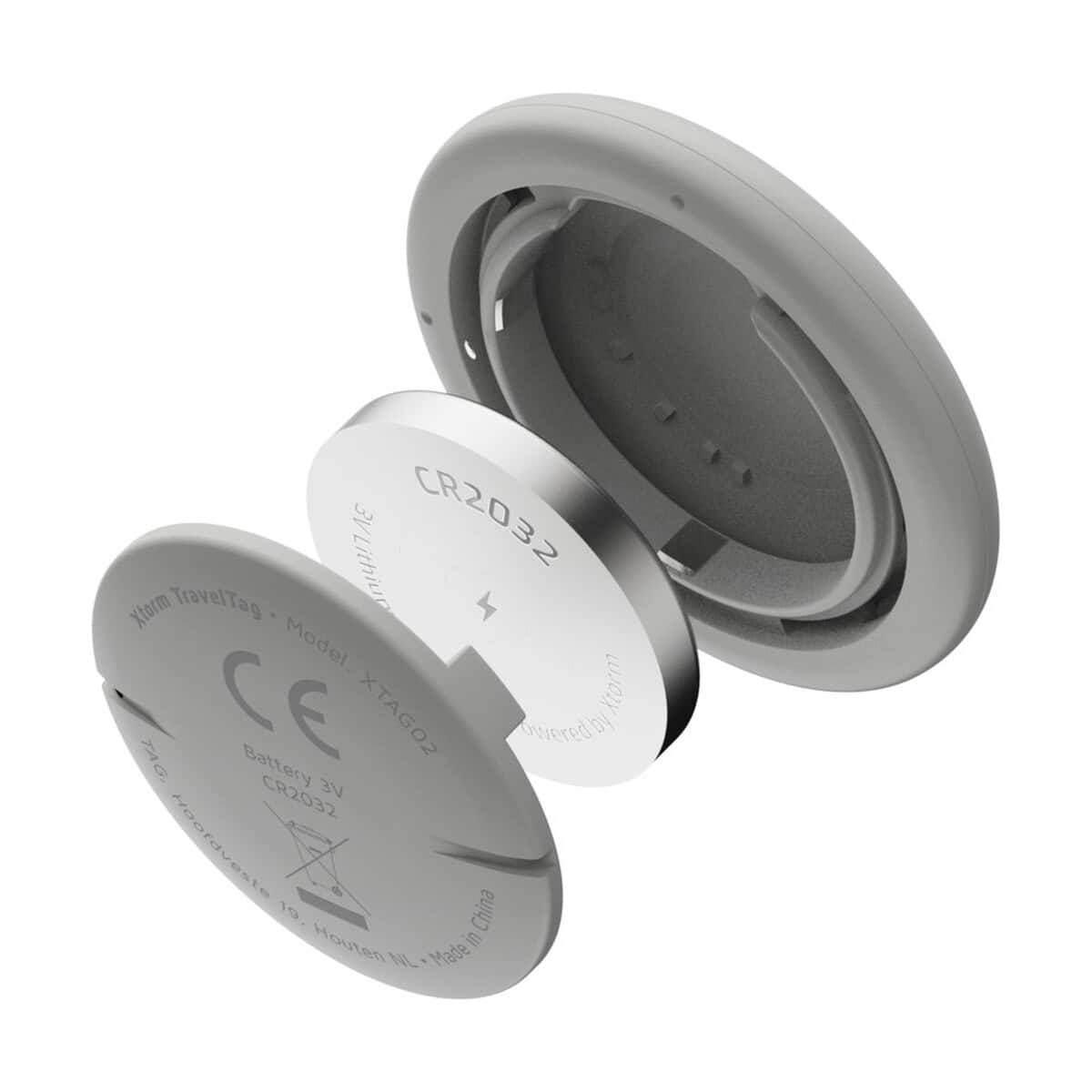 Lokalizatory kluczy z logo – xtorm xtag2ga zestaw 3 wodoodpornych przywieszek podróżnych 12447702_d1 Klips na baterię do gadżetów z powerbankiem CR2032, baterie i akcesoria elektroniczne.