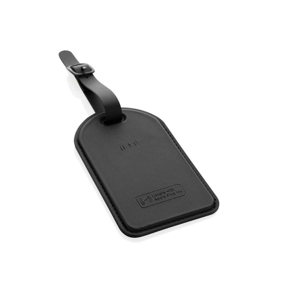 Lokalizatory kluczy z logo – zawieszka bagażowa, wykrywacz, lokalizator globetrack P301.5501__B_1 1. Etui na telefon z funkcją lokalizatora Bluetooth, czarne, stylowe.