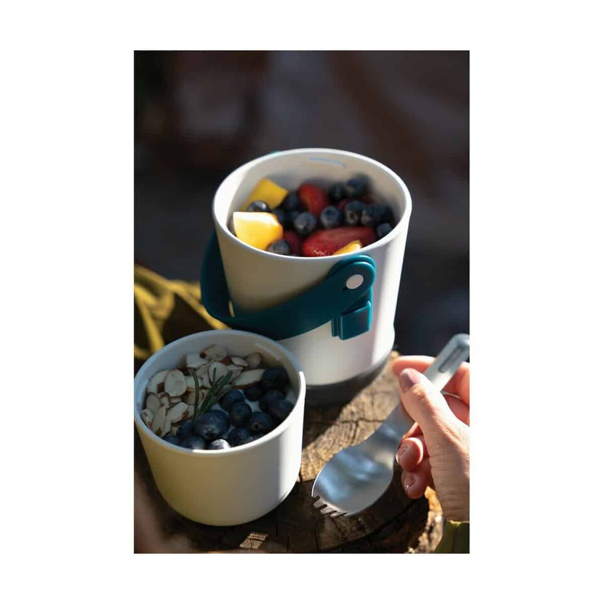 Lunchboxy z logo – lunchbox, miska śniadaniowa black+blum P439.0333__M_403 Kolorowe kubki termiczne z grawerem na zdrowe smoothie i jagody. Idealne na prezent i codzienne użytki.