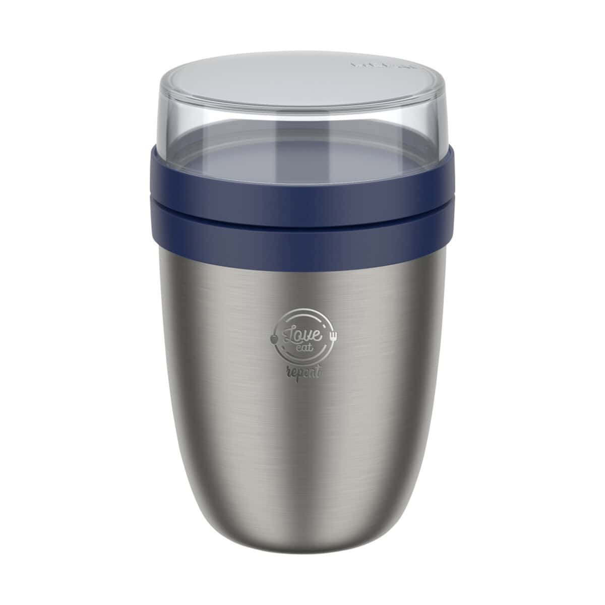 Lunchboxy z logo – mepal ellipse izolowany pojemnik na lunch 2.0 11318352_eg_y1 - Przenośna termosowa kubek z dodatkiem personalizacji i logo firmy.