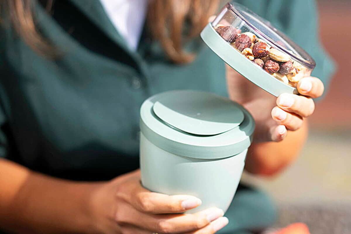 Lunchboxy z logo – mepal ellipse mini pojemnik na lunch 11318401_m2 Nowe ekologiczne pojemniki na przekąski, idealne na lunch w pracy lub na piknik.