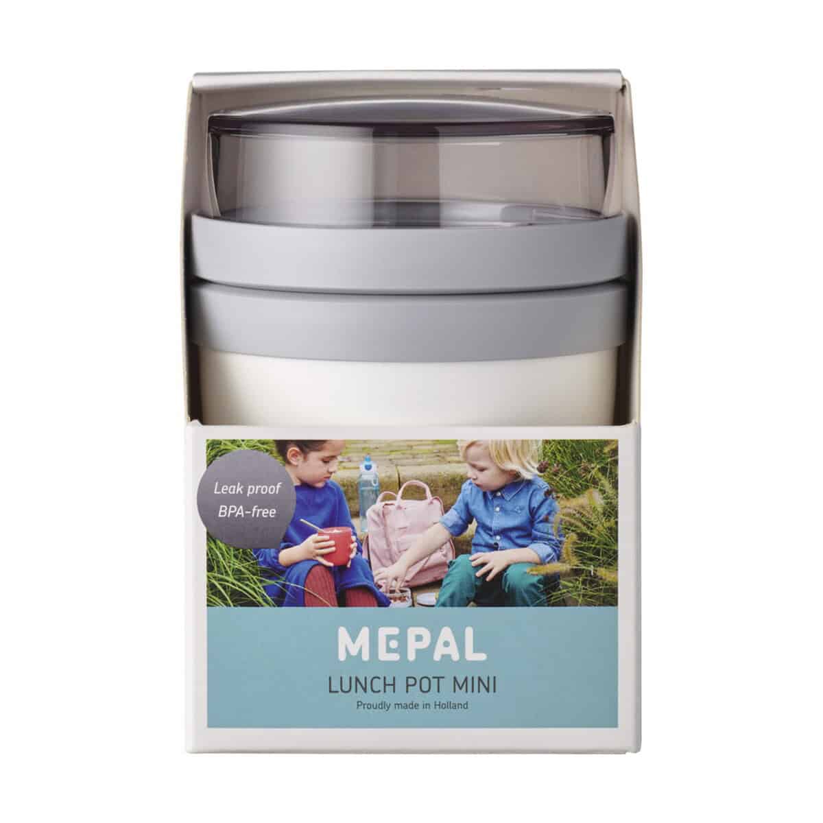 Lunchboxy z logo – mepal ellipse mini pojemnik na lunch 11318401_p1 Szczelny lunchbox dziecięcy Mepal Lunch Pot Mini do przekąsek i posiłków.