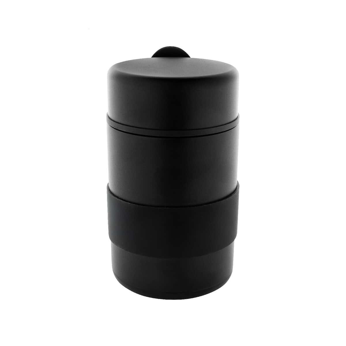 Lunchboxy z logo – minestrone słoik termiczny na lunch rss AP800160-10__C 1. Czarny pojemnik na przyprawy lub kosmetyki, elegancki dodatek do domu do gier i gadżetów.