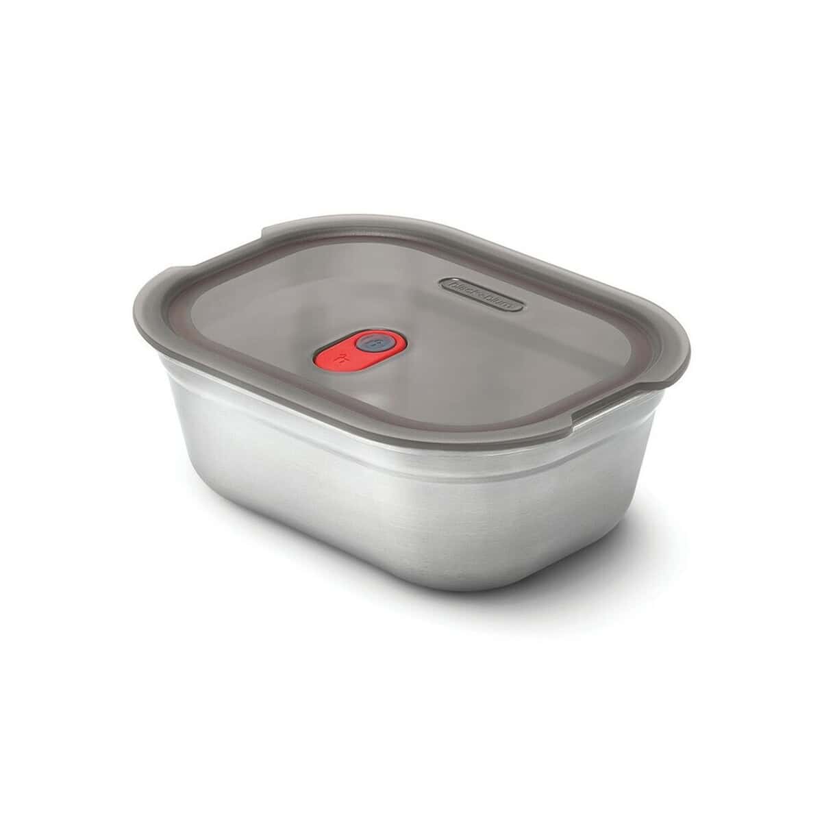 Lunchboxy z logo – zestaw pudełek śniadaniowych 3 el. black+blum P439.2102__B_6 Odpowiednie etui na żywność, pojemnik do przechowywania żywności, kuchenny organizer z pokrywką.