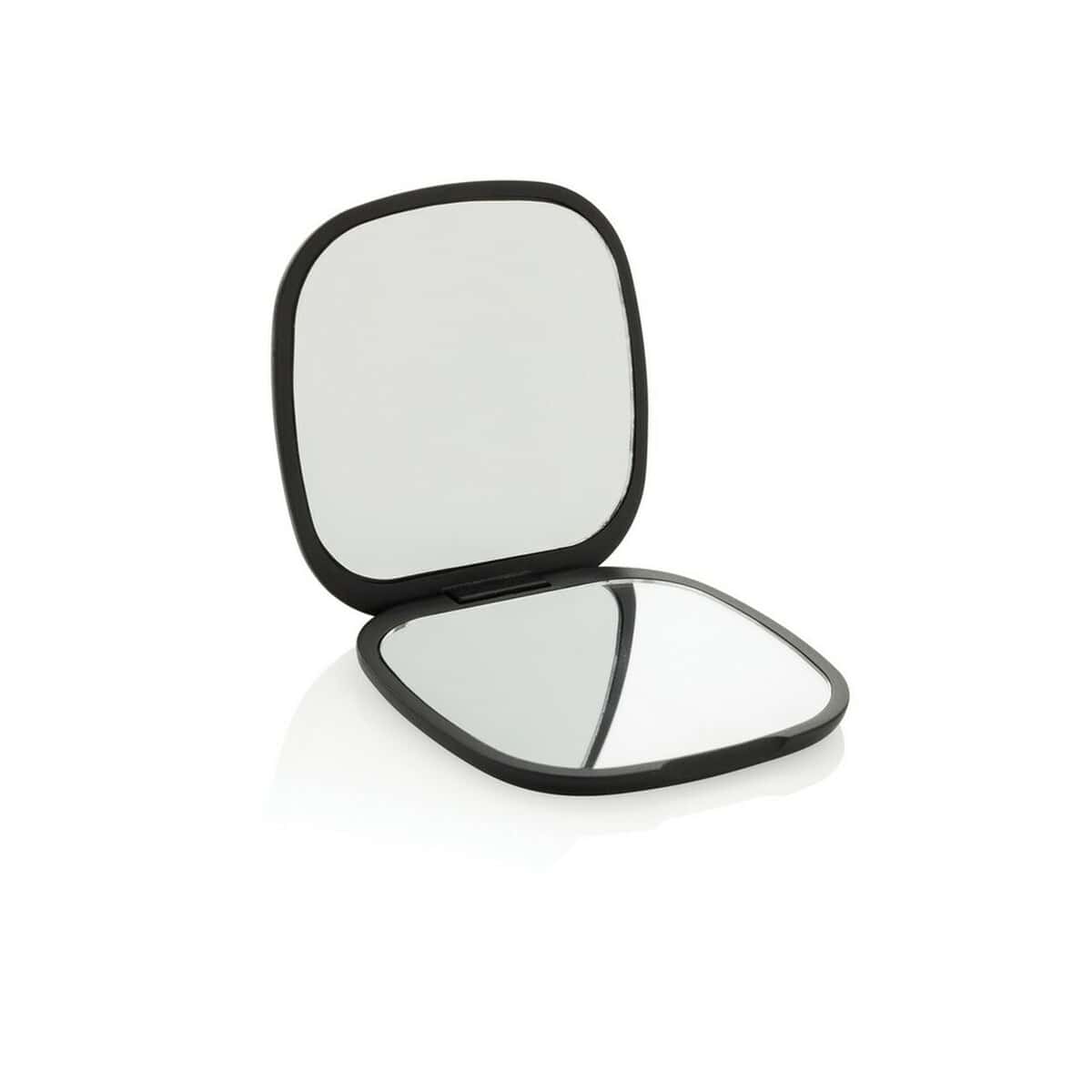 Lusterka z logo – lusterko reflecta P457.0401__B_1 Lusterko do makijażu, składane, eleganckie, przenośne, akcesoria kosmetyczne, gadzety.