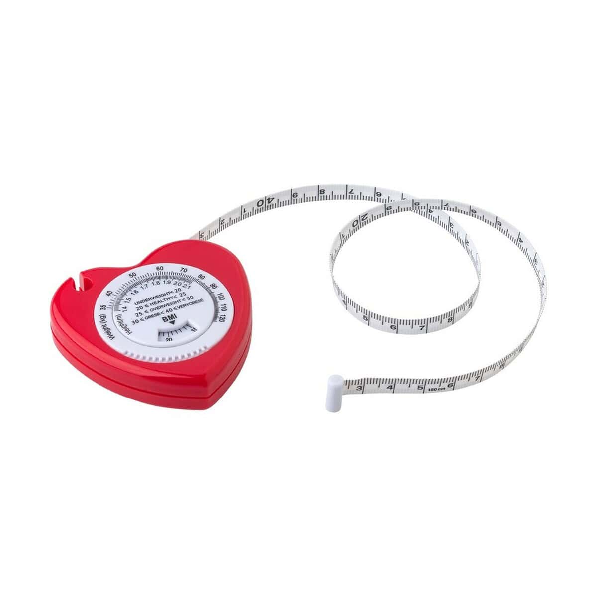 Obrotowy tmatuł do pomiaru ciała i obwodu, personalizowany gadżet na prezent.