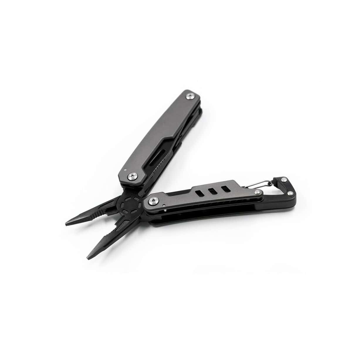 Narzędzia wielofunkcyjne z logo – narzędzie wielofunkcyjne 11 funkcji brandcharger ranger VA558-15_AAA01 Uniwersalny multitool z igłami, nożem i ściśniętymi szczypcami, idealny gadżet wielofunkcyjny.