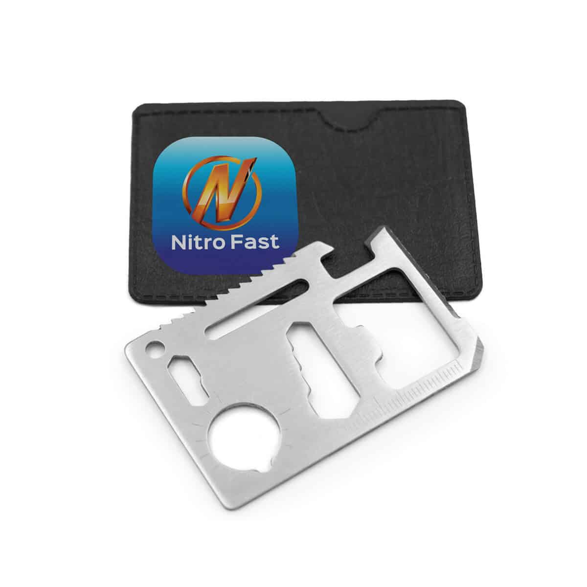 Narzędzia wielofunkcyjne z logo – narzędzie wielofunkcyjne, 11 funkcji | marlowe V7759.0-32_ILG01 Łyżka do testowania układu metra, narzędzie do pomiaru i diagnostyki, gadżet samochodowy Nitro Fast.