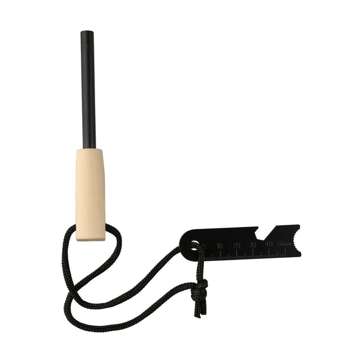 Narzędzia wielofunkcyjne z logo – narzędzie wielofunkcyjne VA564-16_AAB02 Gadżet do pomiaru długości z linijką i uchwytem na lasso do mierzenia rzeczy.