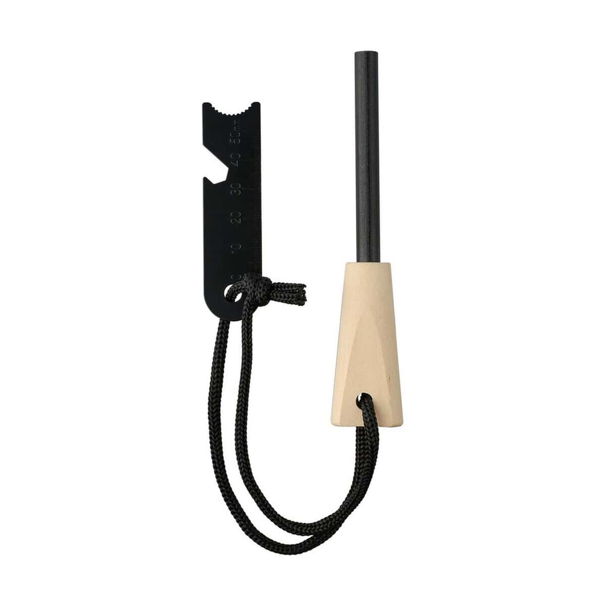 Narzędzia wielofunkcyjne z logo – narzędzie wielofunkcyjne VA564-16_IBK01 Metalowy piłownik do drewna z paskiem, narzędzie warsztatowe.