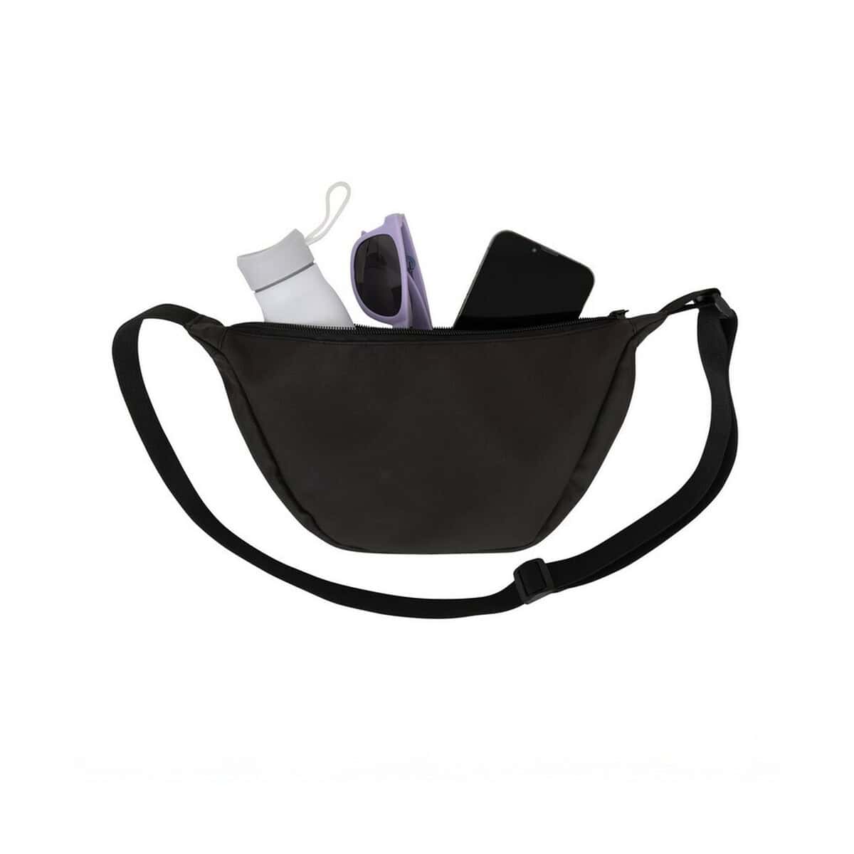 Nerki z logo – saszetka crescent aware™ rpet P763.2001__B_2 1. Torba na pas z gadżetami: etui, portfel, okulary, telefon, personalizowane gadżety reklamowe.