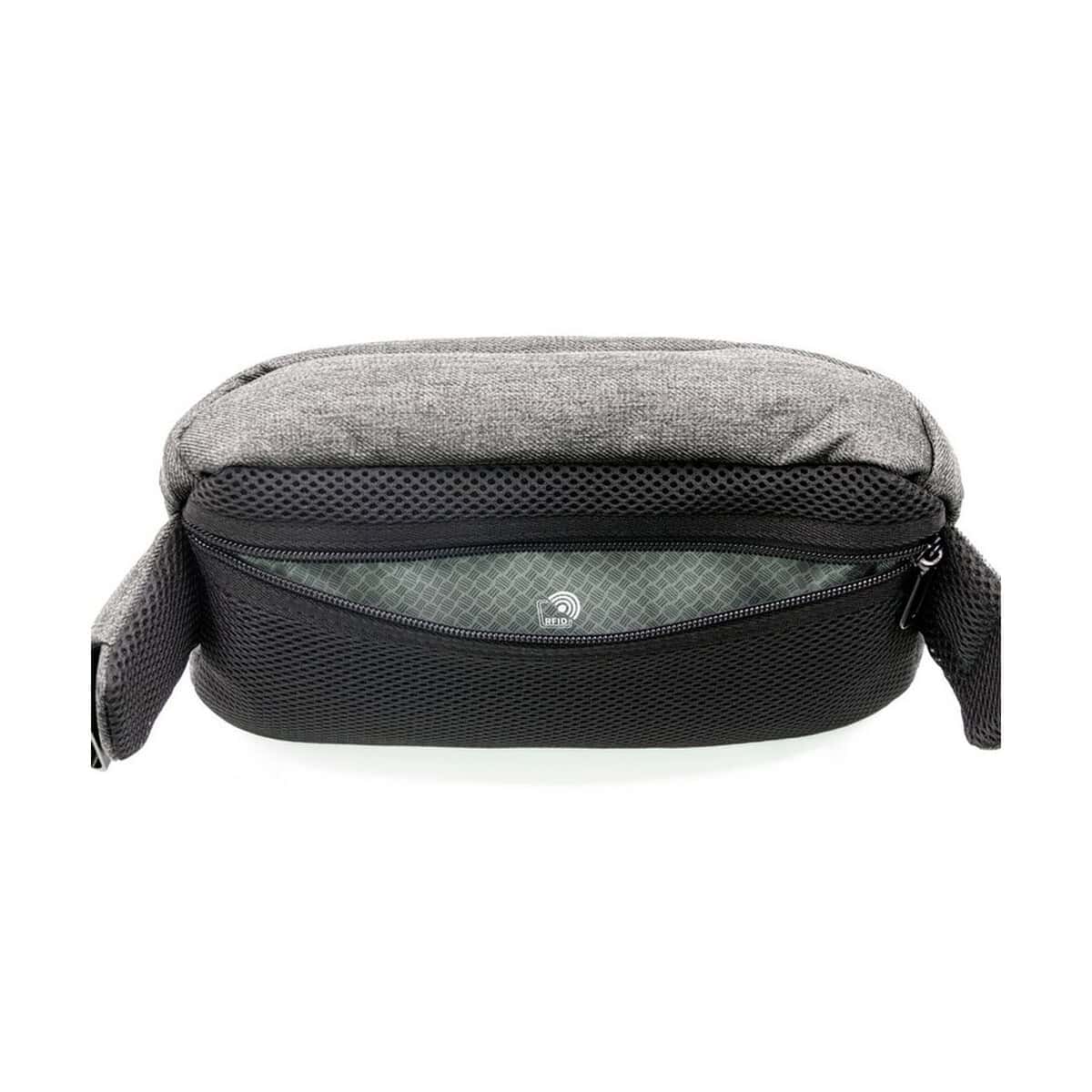 Nerki z logo – saszetka zapinana w pasie brandcharger crosspack VA537-19_AAA04 Torba na ramię z miejscem na tablet i organizerem. Funkcjonalna i stylowa torba na co dzień.